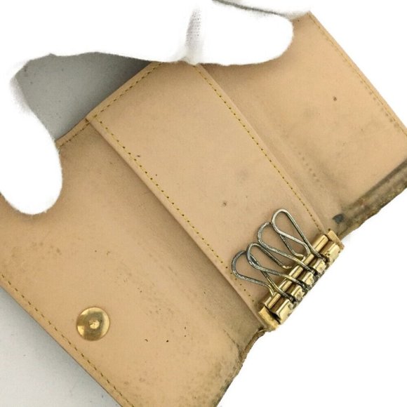 664078E V Louis Vuitton Key Case Multicles 4 Ring Monogram Multicolor - Picture 5 of 8